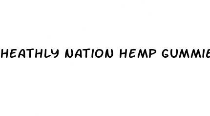 heathly nation hemp gummies