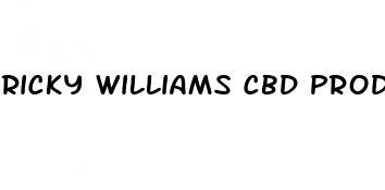 ricky williams cbd products