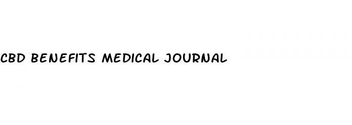 cbd benefits medical journal