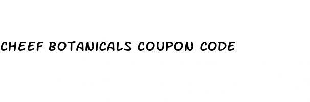 cheef botanicals coupon code