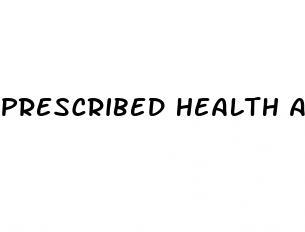 prescribed health and beauty