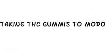 taking thc gummis to morocco