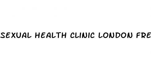 sexual health clinic london free condoms