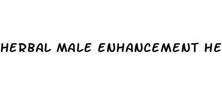 herbal male enhancement herbs