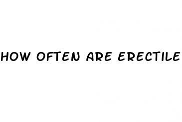 how often are erectile dysfunction drugs prescribed