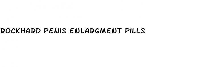 rockhard penis enlargment pills