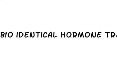 bio identical hormone treatment erectile dysfunction