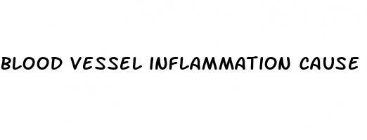 blood vessel inflammation cause erectile dysfunction