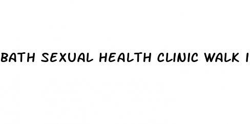 bath sexual health clinic walk in