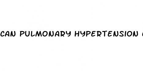 can pulmonary hypertension cause erectile dysfunction