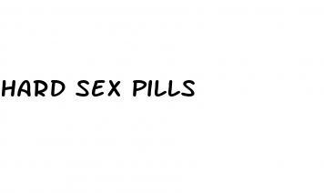 hard sex pills