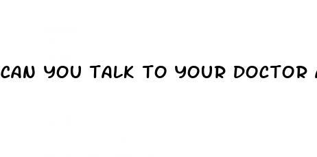 can you talk to your doctor about premature ejaculation