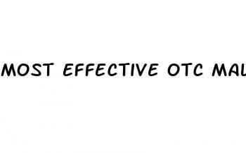 most effective otc male enhancement