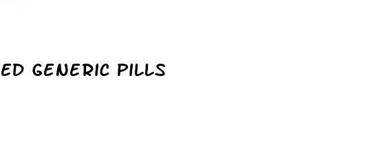 ed generic pills