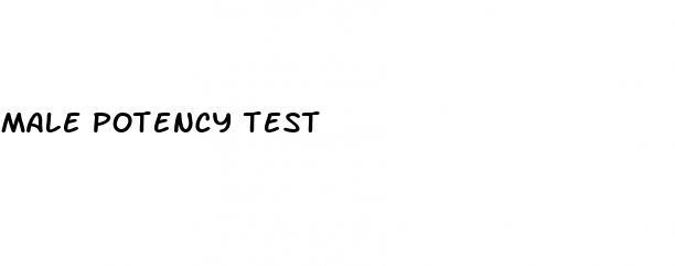 male potency test