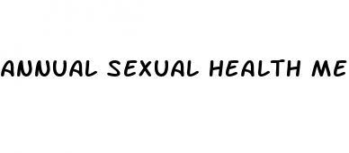 annual sexual health meeting september