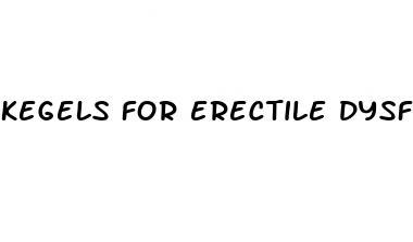 kegels for erectile dysfunction reddit