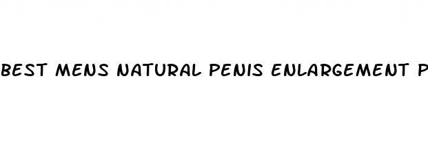 best mens natural penis enlargement pills