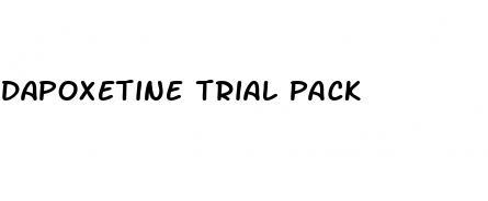 dapoxetine trial pack