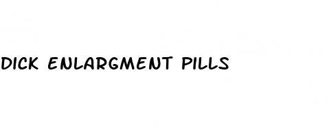 dick enlargment pills