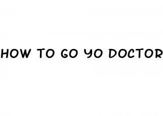 how to go yo doctor premature ejaculation