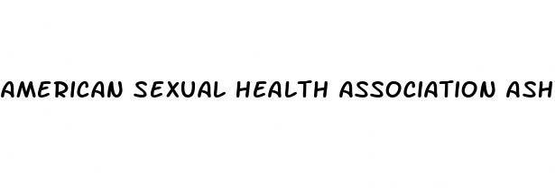 american sexual health association asha