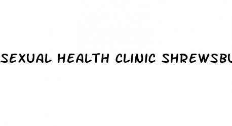 sexual health clinic shrewsbury shropshire