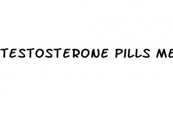 testosterone pills men