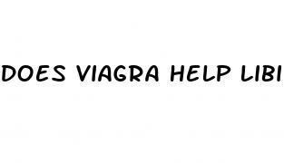 does viagra help libido