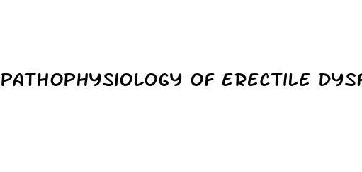 pathophysiology of erectile dysfunction ppt