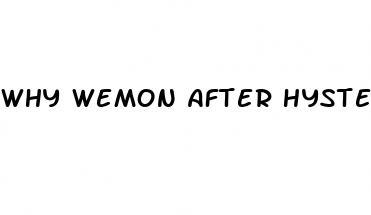 why wemon after hysterectomy lose sex drive