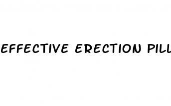 effective erection pills