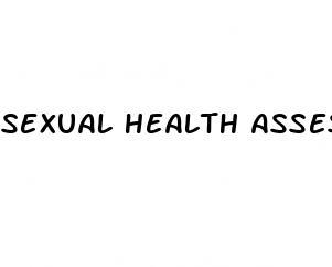 sexual health assessment and education level