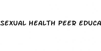 sexual health peer education programs oregon