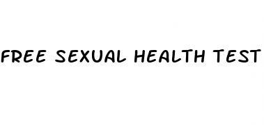 free sexual health test kit