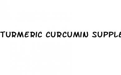 turmeric curcumin supplement weight loss