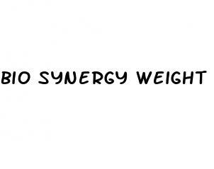 bio synergy weight loss pills