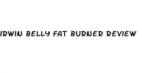 irwin belly fat burner review