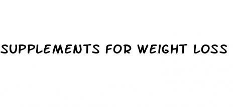 supplements for weight loss recommended by doctor