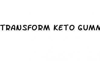 transform keto gummies review