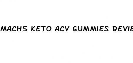 mach5 keto acv gummies reviews