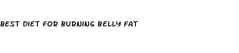 best diet for burning belly fat