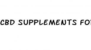 cbd supplements for weight loss