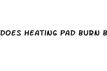 does heating pad burn belly fat