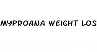 myproana weight loss supplement