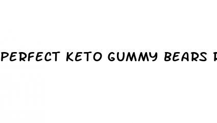 perfect keto gummy bears recipe