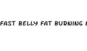 fast belly fat burning exercises