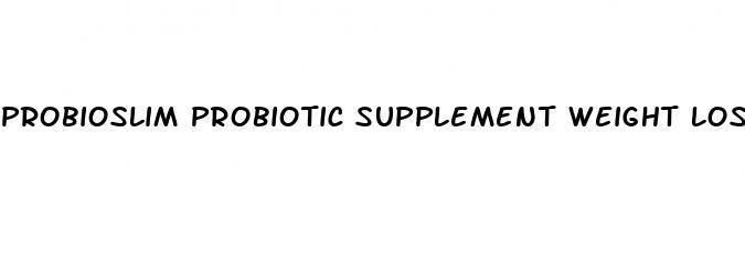 probioslim probiotic supplement weight loss 30 count