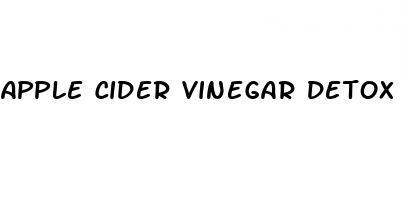 apple cider vinegar detox gummies