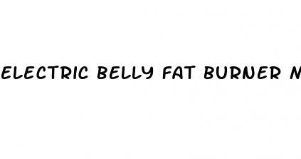 electric belly fat burner machine